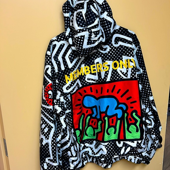 MEMBERS ONLY K. Harring (Keith Harring) Jacket - Picture 4 of 4